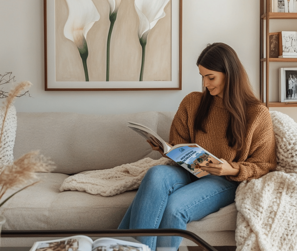 femme livre opération guide